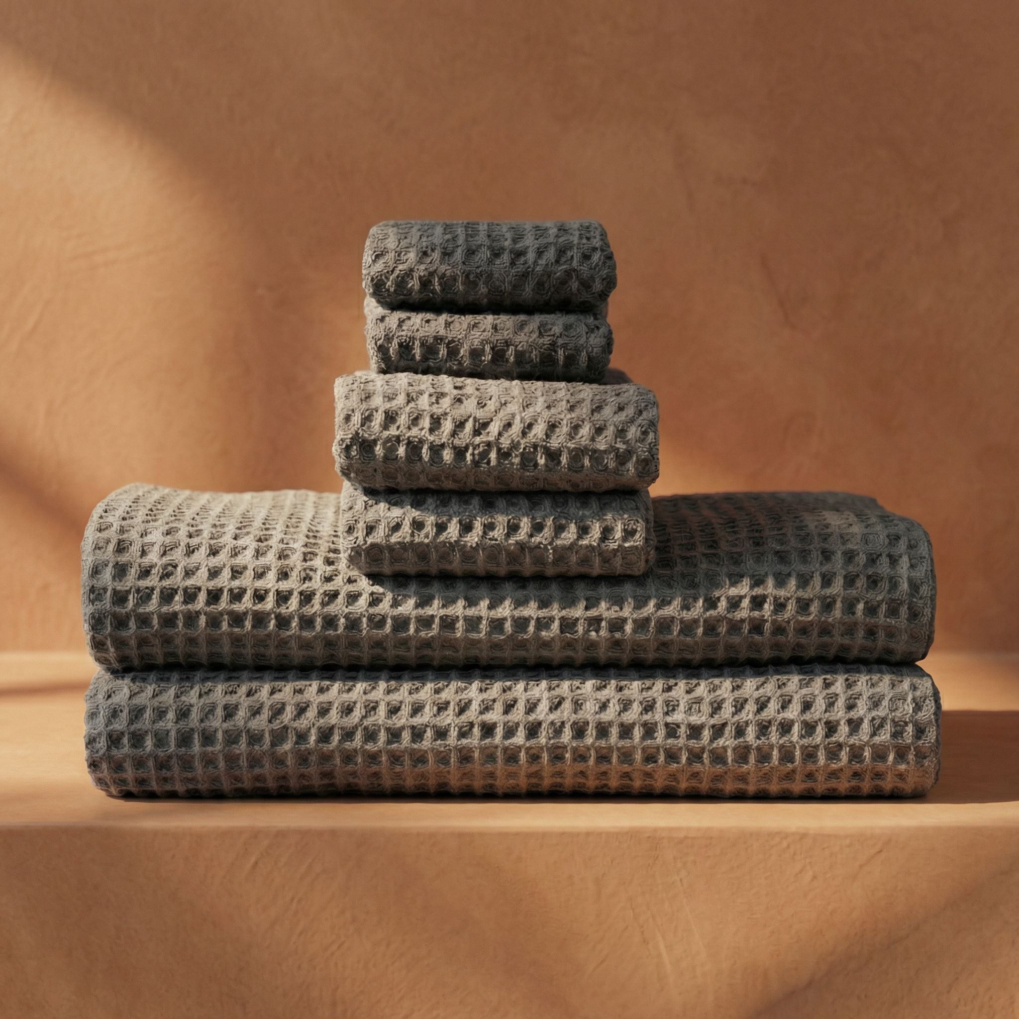 Atelier Proper Sedona Australian Cotton Waffle Towels