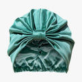 Atelier Proper Organic Silk Hair Bonnet Jade Green