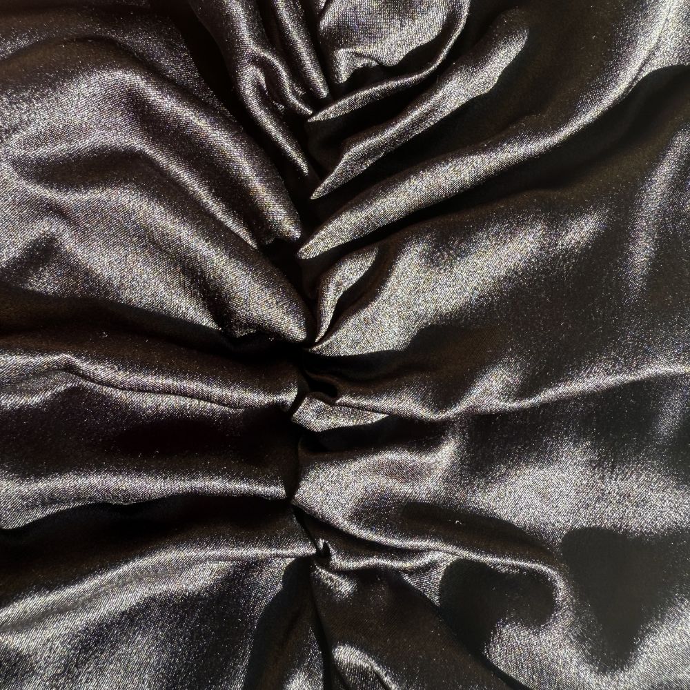Atelier Proper Organic Silk Hair Bonnet Onyx Black