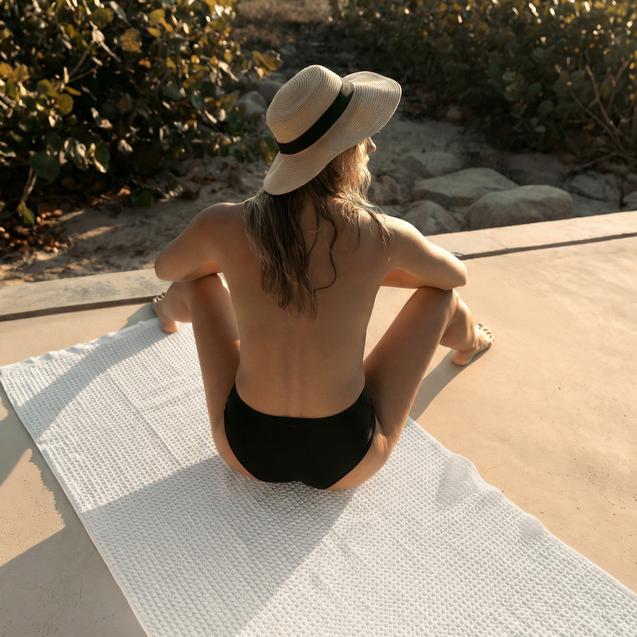 Atelier Proper Sedona Australian Cotton Waffle Towels