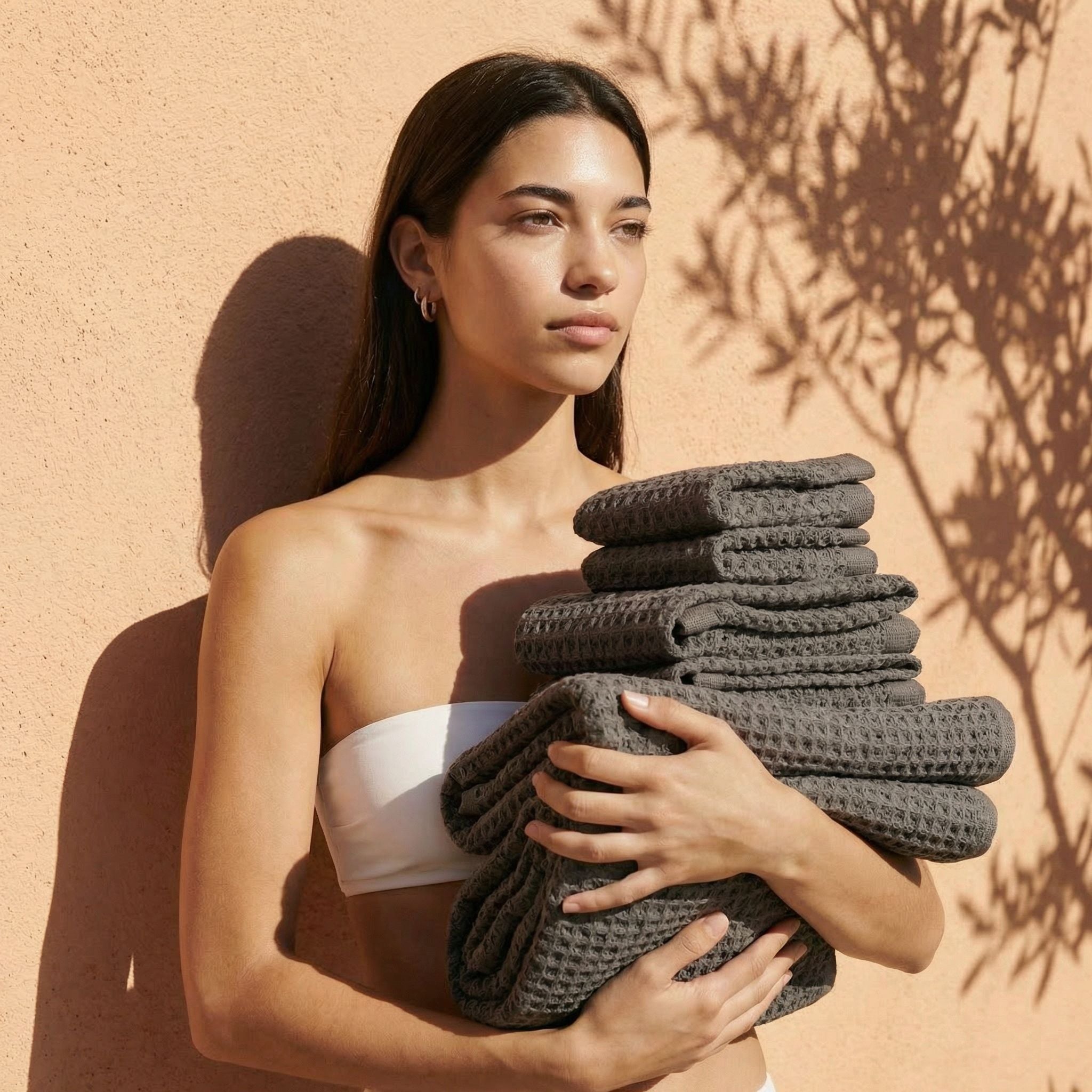Atelier Proper Sedona Australian Cotton Waffle Towels