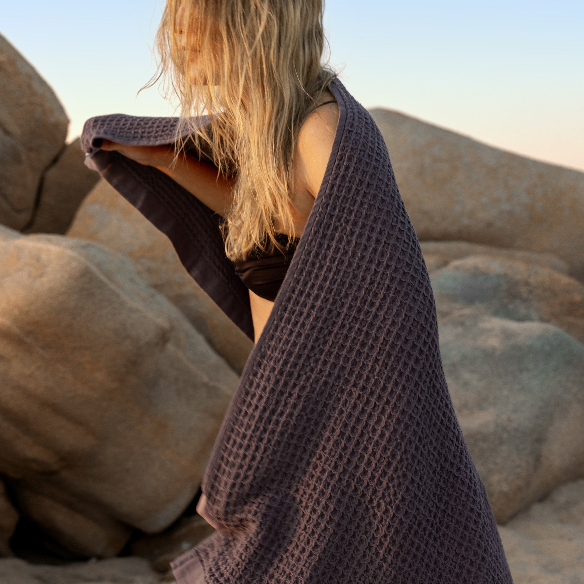 Atelier Proper Sedona Australian Cotton Waffle Towels
