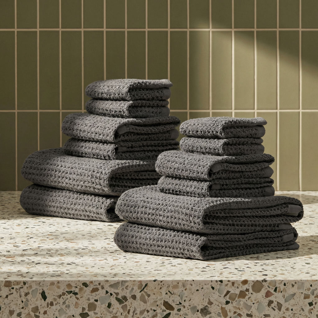 Atelier Proper Sedona Australian Cotton Waffle Towels