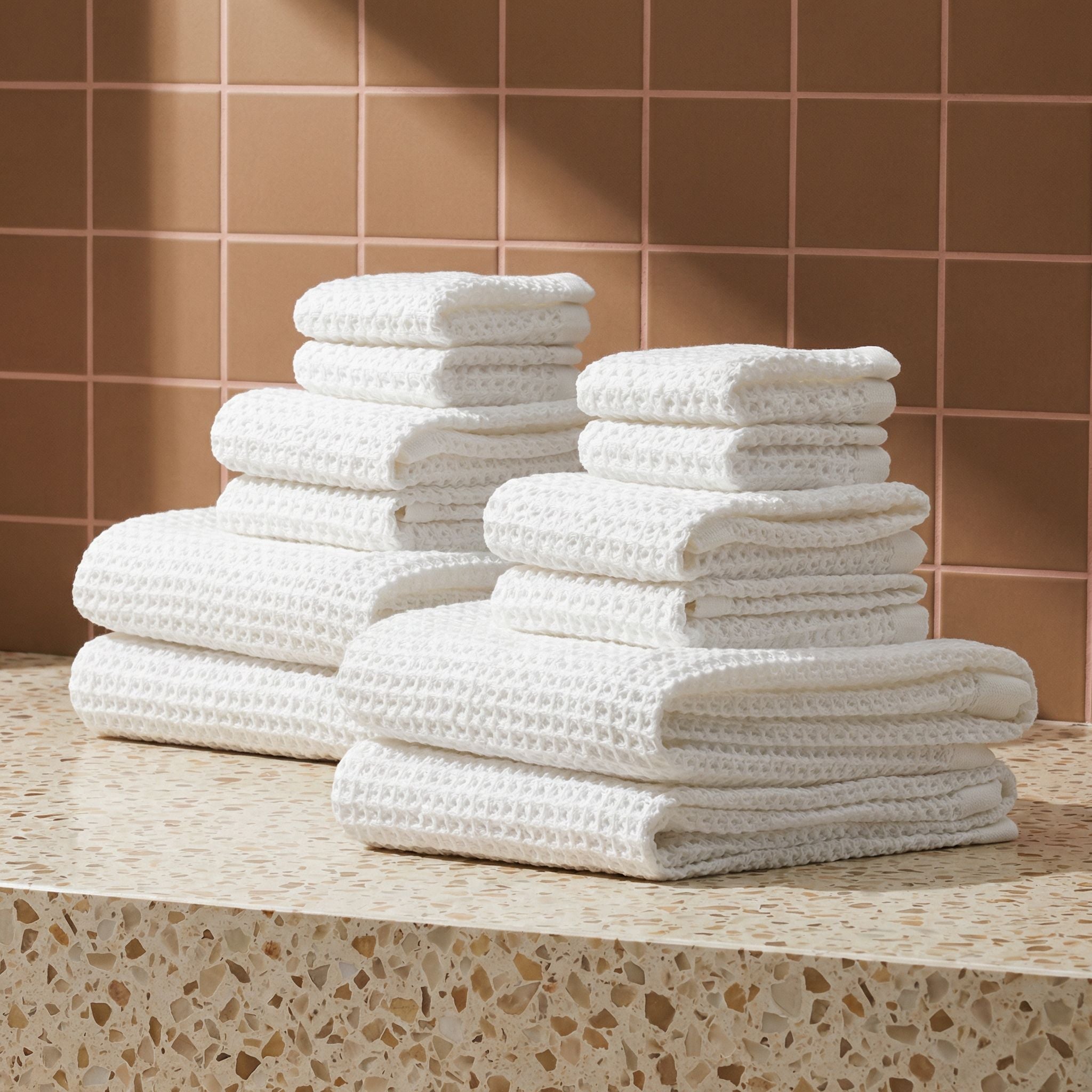 Atelier Proper Sedona Australian Cotton Waffle Towels