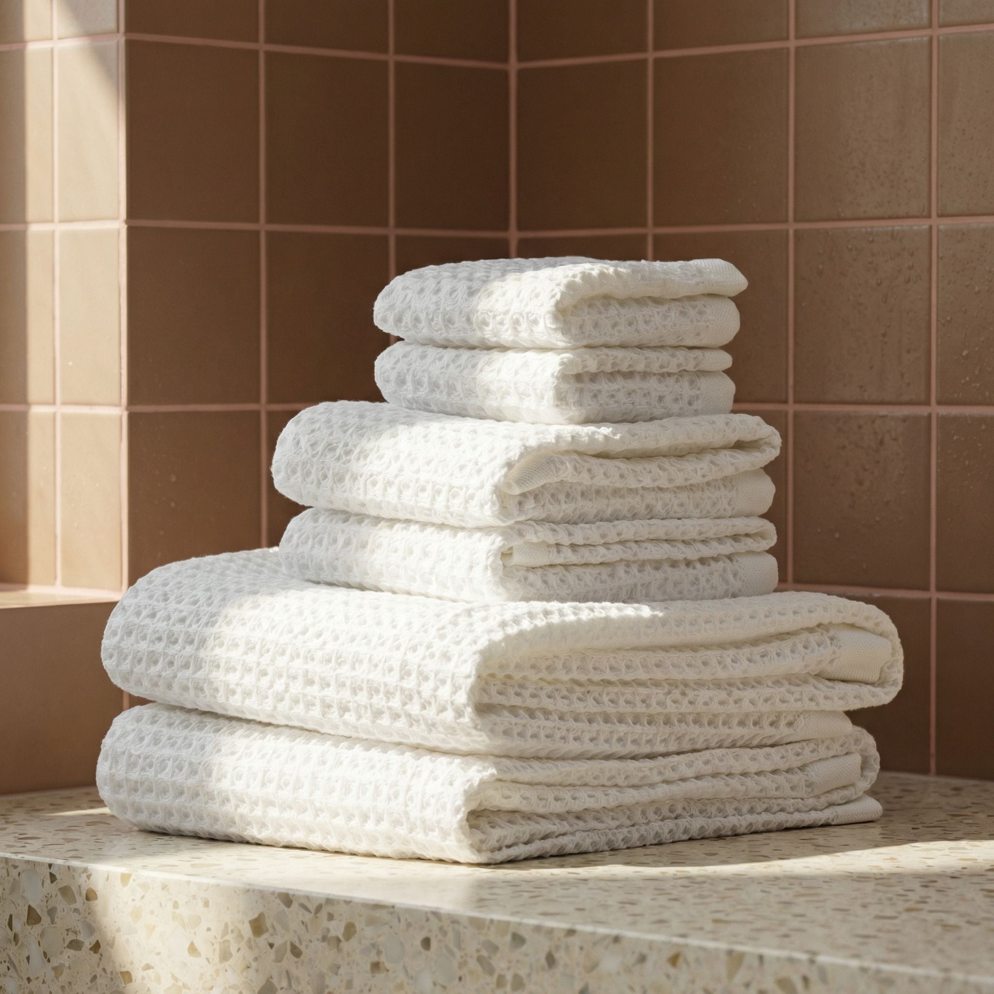 Atelier Proper Sedona Australian Cotton Waffle Towels