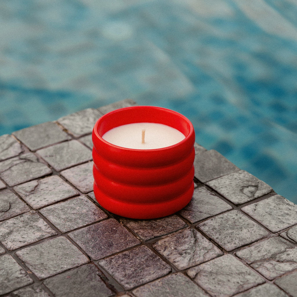 Atelier Proper Soy Wax Ceramic Candle & Wick Trimmer Set
