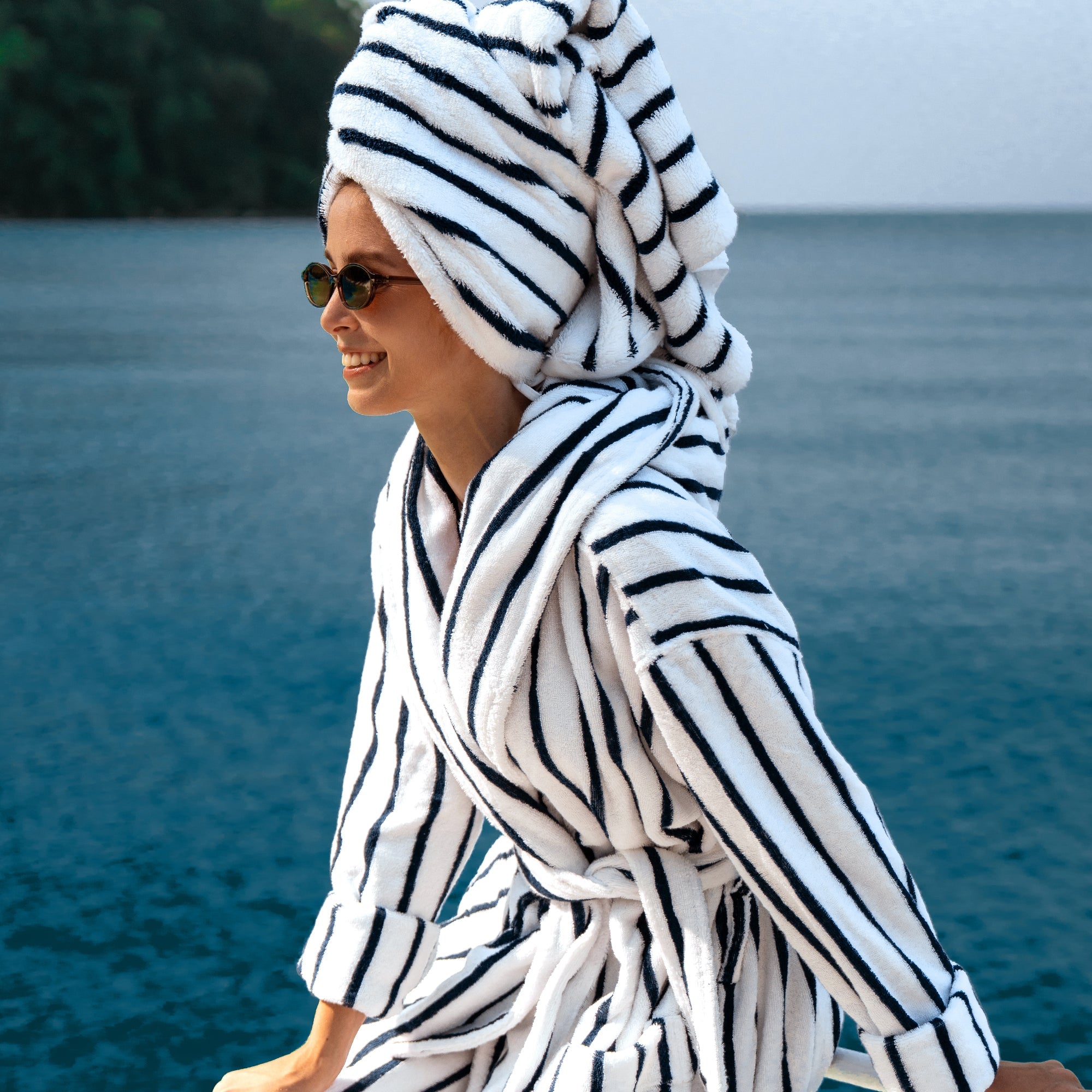 Atelier Proper Ultraplush Australian Cotton Unisex Bathrobe