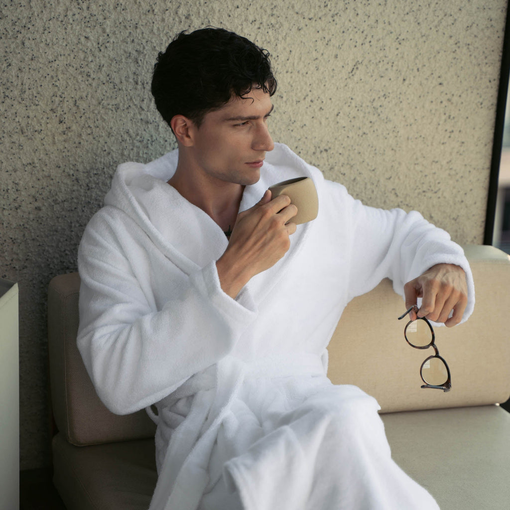Atelier Proper Ultraplush Australian Cotton Unisex Bathrobe